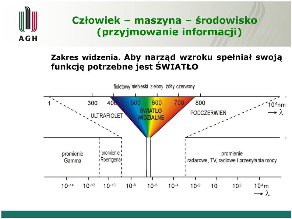 Aby narząd wzroku spełniał