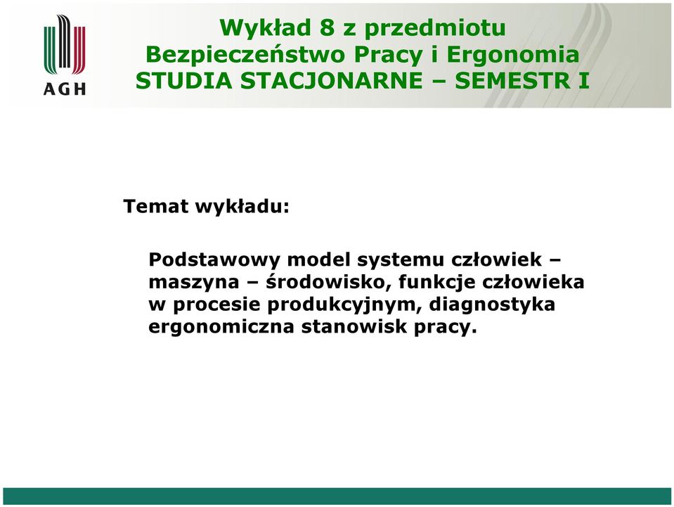 model systemu człowiek maszyna środowisko, funkcje