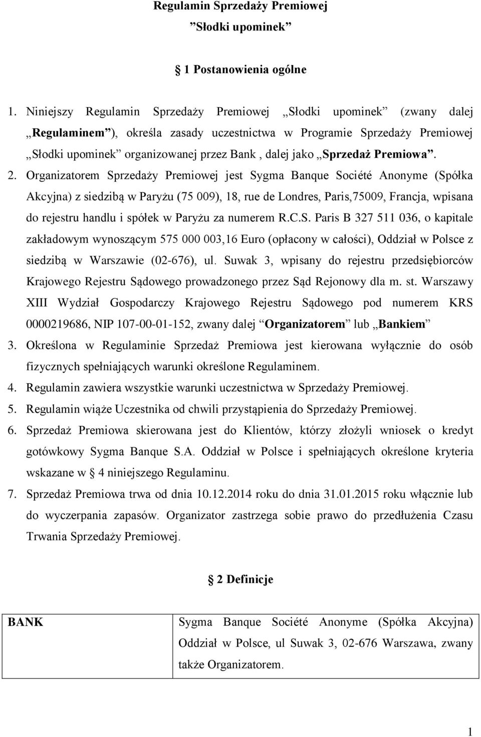 Sprzedaż Premiowa. 2.