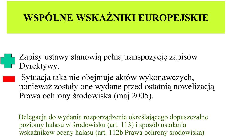 Prawa ochrony środowiska (maj 2005).