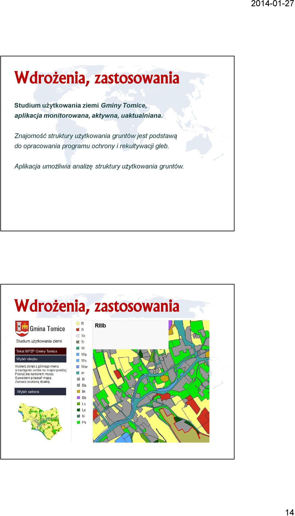 Znajomość struktury użytkowania gruntów jest podstawą do opracowania