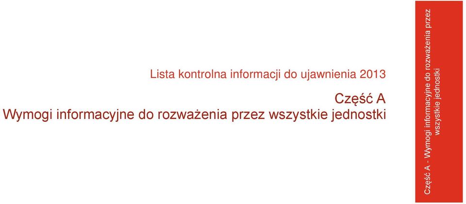 informacyjne do rozważenia przez