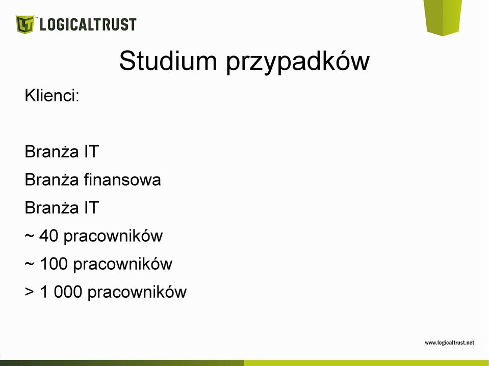 Branża IT ~ 40 pracowników ~