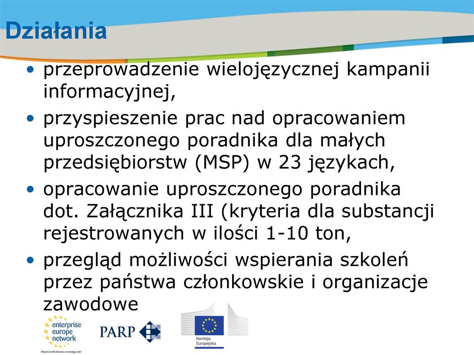 opracowanie uproszczonego poradnika dot.