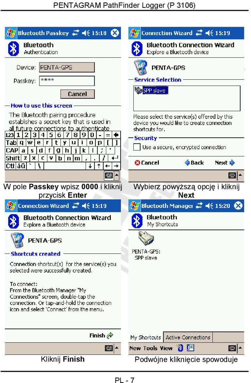 Wybierz powyższą opcję i kliknij Next