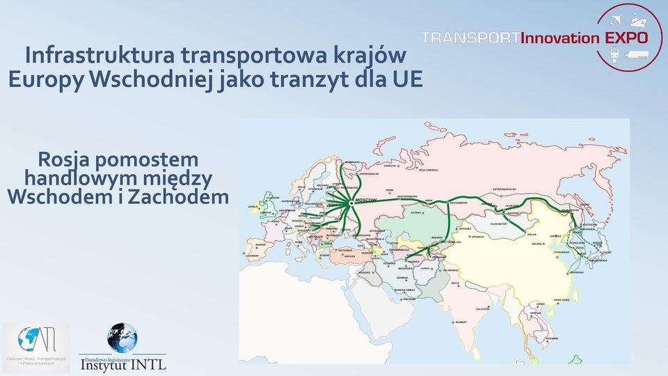 tranzyt dla UE Rosja pomostem