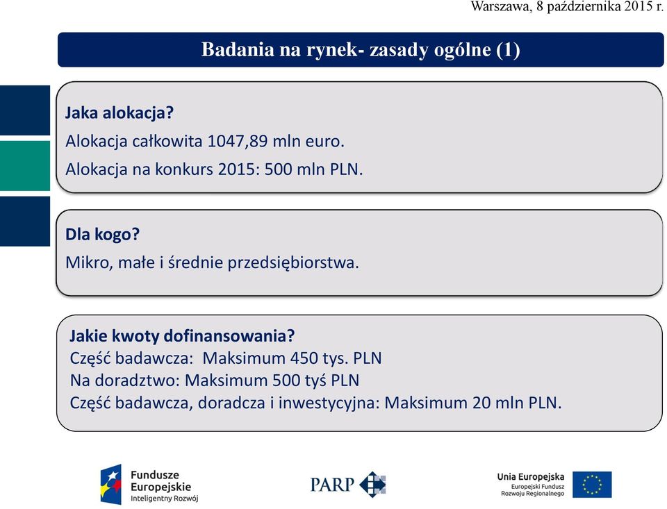 Mikro, małe i średnie przedsiębiorstwa. Jakie kwoty dofinansowania?