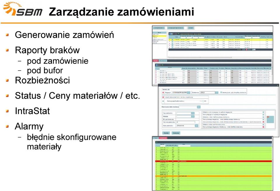 bufor Rozbieżności Status / Ceny materiałów