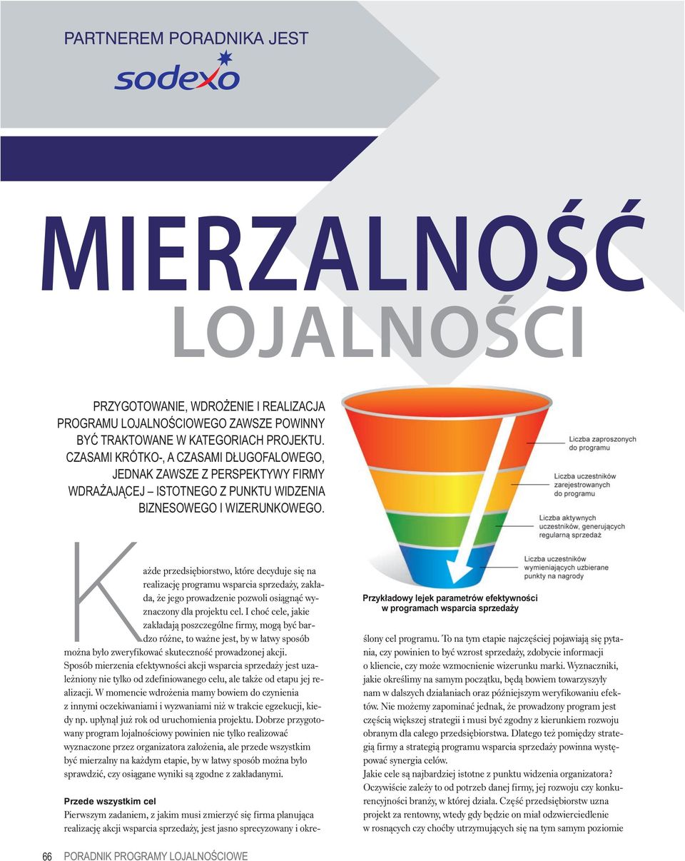 Każde przedsiębiorstwo, które decyduje się na realizację programu wsparcia sprzedaży, zakłada, że jego prowadzenie pozwoli osiągnąć wyznaczony dla projektu cel.