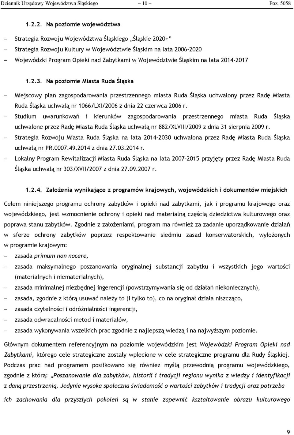 Województwie Śląskim na lata 2014-2017 1.2.3.