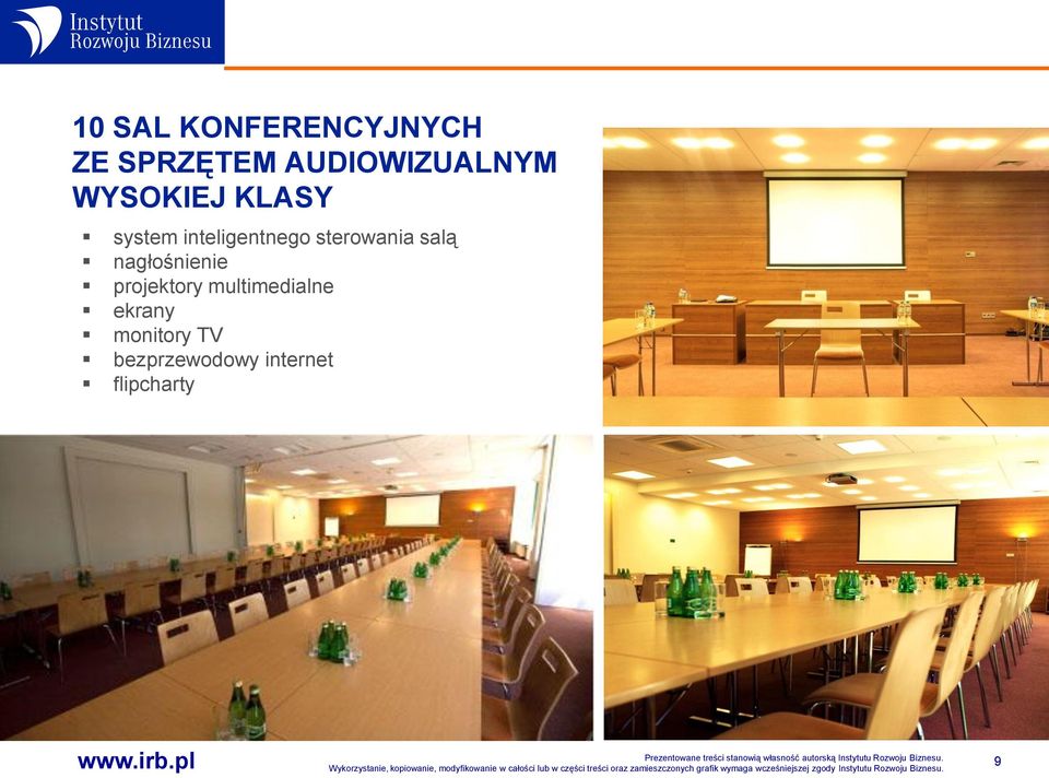 salą nagłośnienie projektory multimedialne ekrany