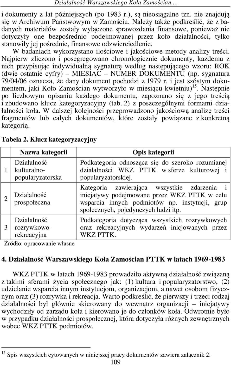 pośrednie, finansowe odzwierciedlenie. W badaniach wykorzystano ilościowe i jakościowe metody analizy treści.