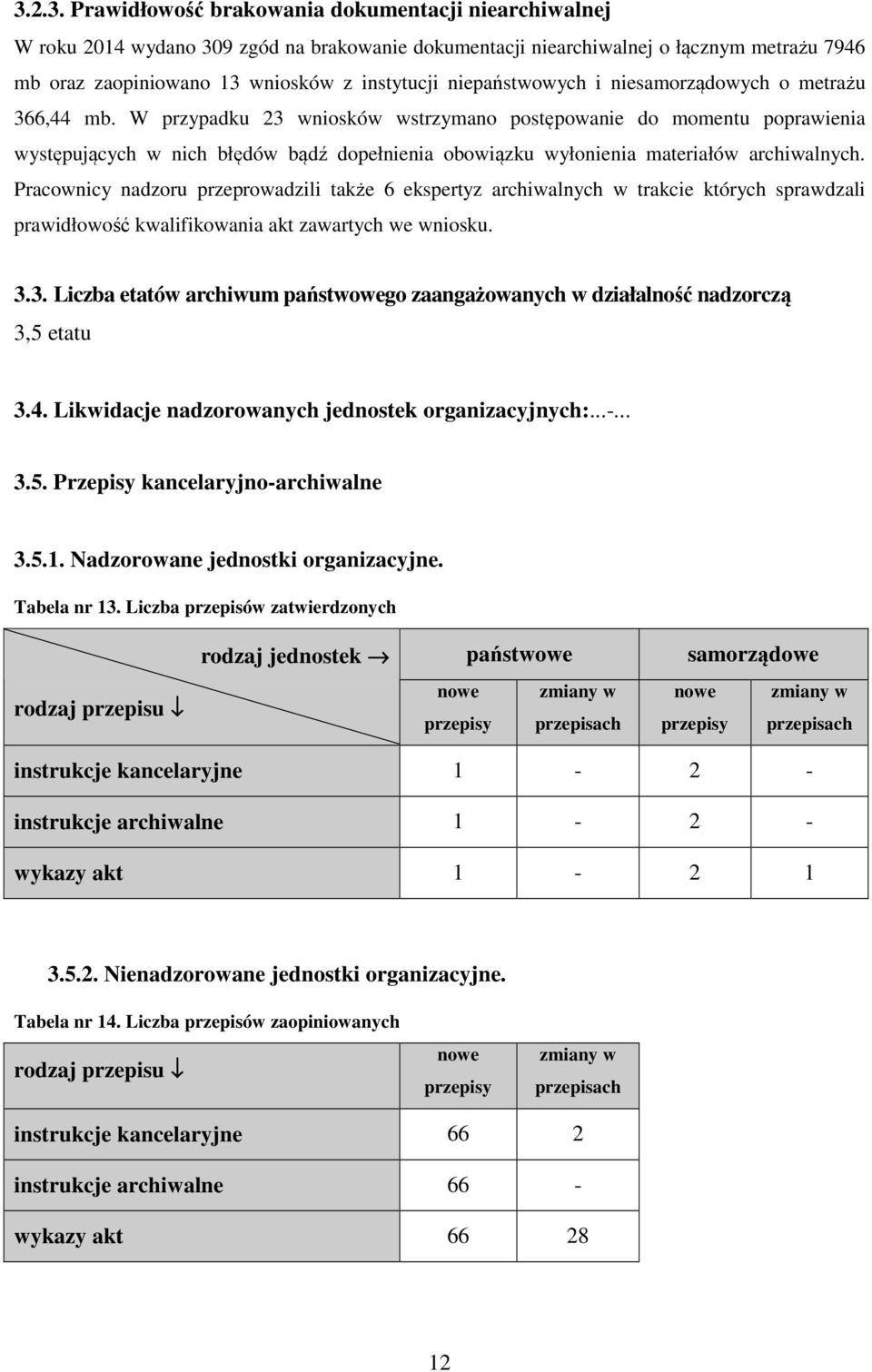 W przypadku 23 wniosków wstrzymano postępowanie do momentu poprawienia występujących w nich błędów bądź dopełnienia obowiązku wyłonienia materiałów archiwalnych.