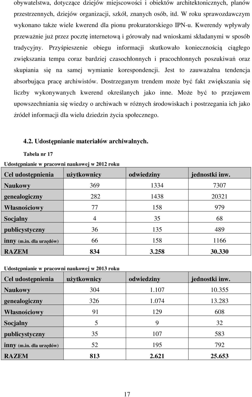 Przyśpieszenie obiegu informacji skutkowało koniecznością ciągłego zwiększania tempa coraz bardziej czasochłonnych i pracochłonnych poszukiwań oraz skupiania się na samej wymianie korespondencji.