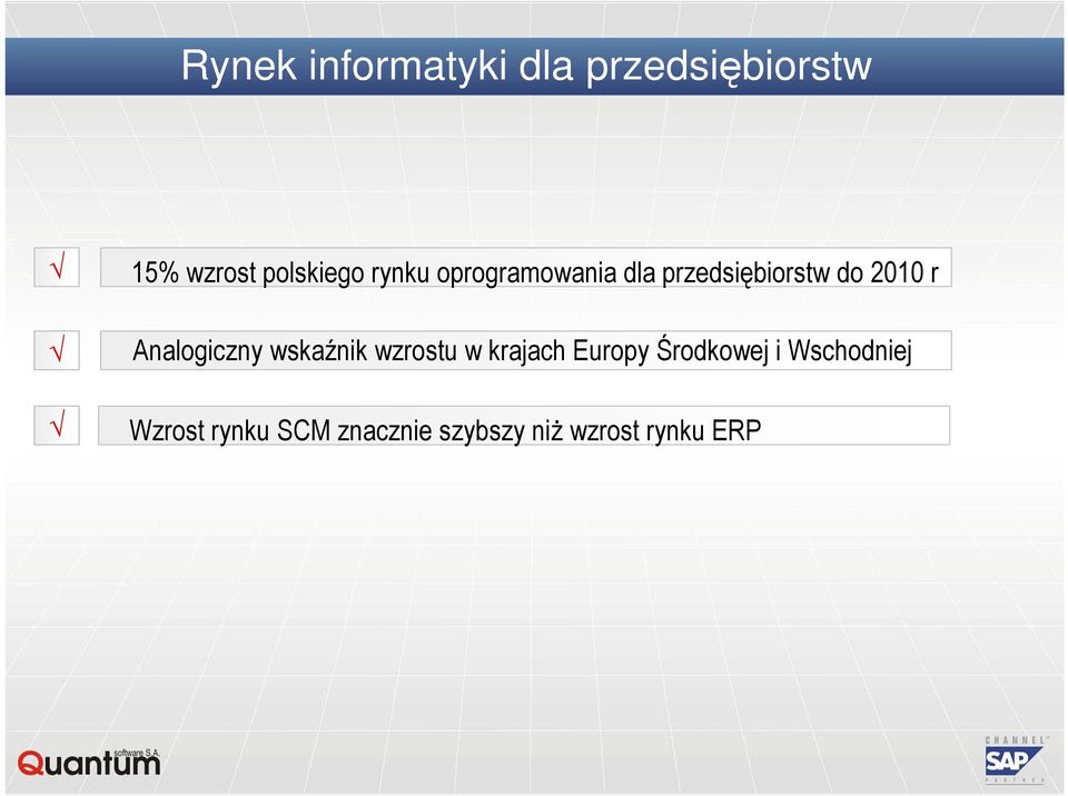 Analogiczny wskaźnik wzrostu w krajach Europy Środkowej i