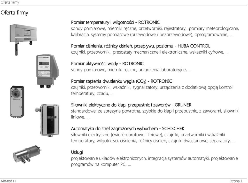 .. Pomiar aktywności wody - ROTRONIC sondy pomiarowe, mierniki ręczne, urządzenia laboratoryjne,.