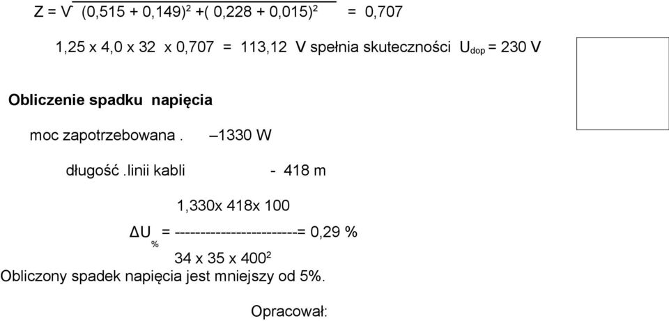 zapotrzebowana. długość.