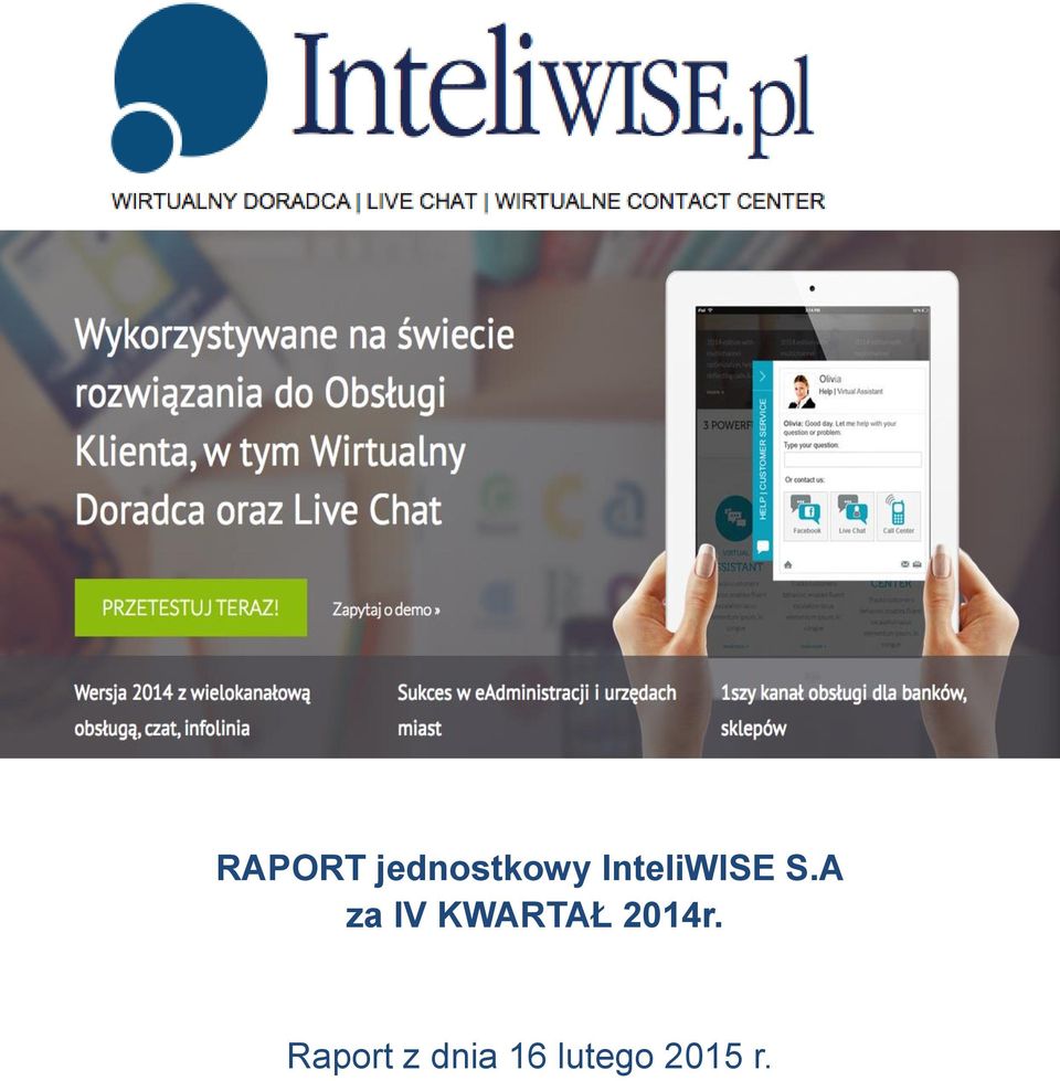 A za IV KWARTAŁ 2014r.