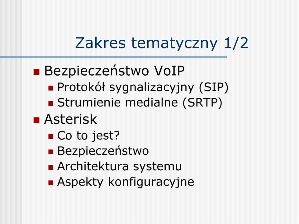 medialne (SRTP) Asterisk Co to jest?