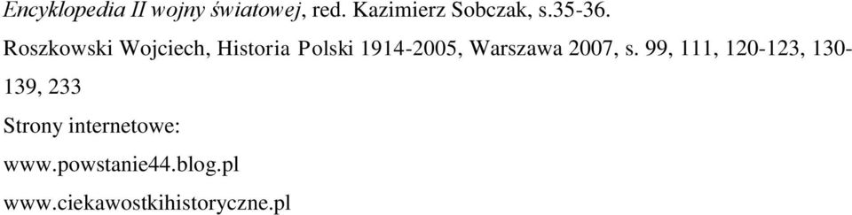 Roszkowski Wojciech, Historia Polski 1914-2005, Warszawa