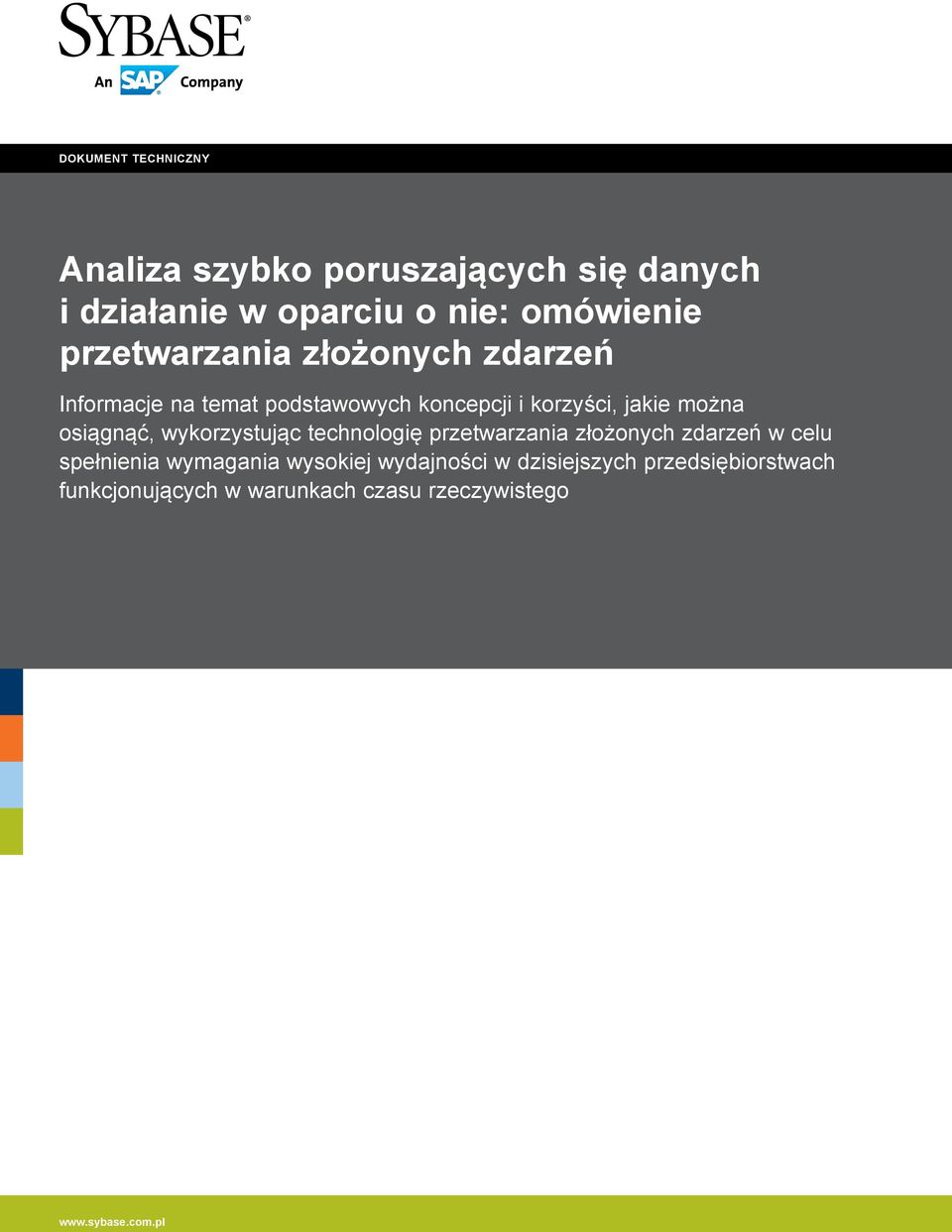 osiągnąć, wykorzystując technologię przetwarzania złożonych zdarzeń w celu spełnienia wymagania