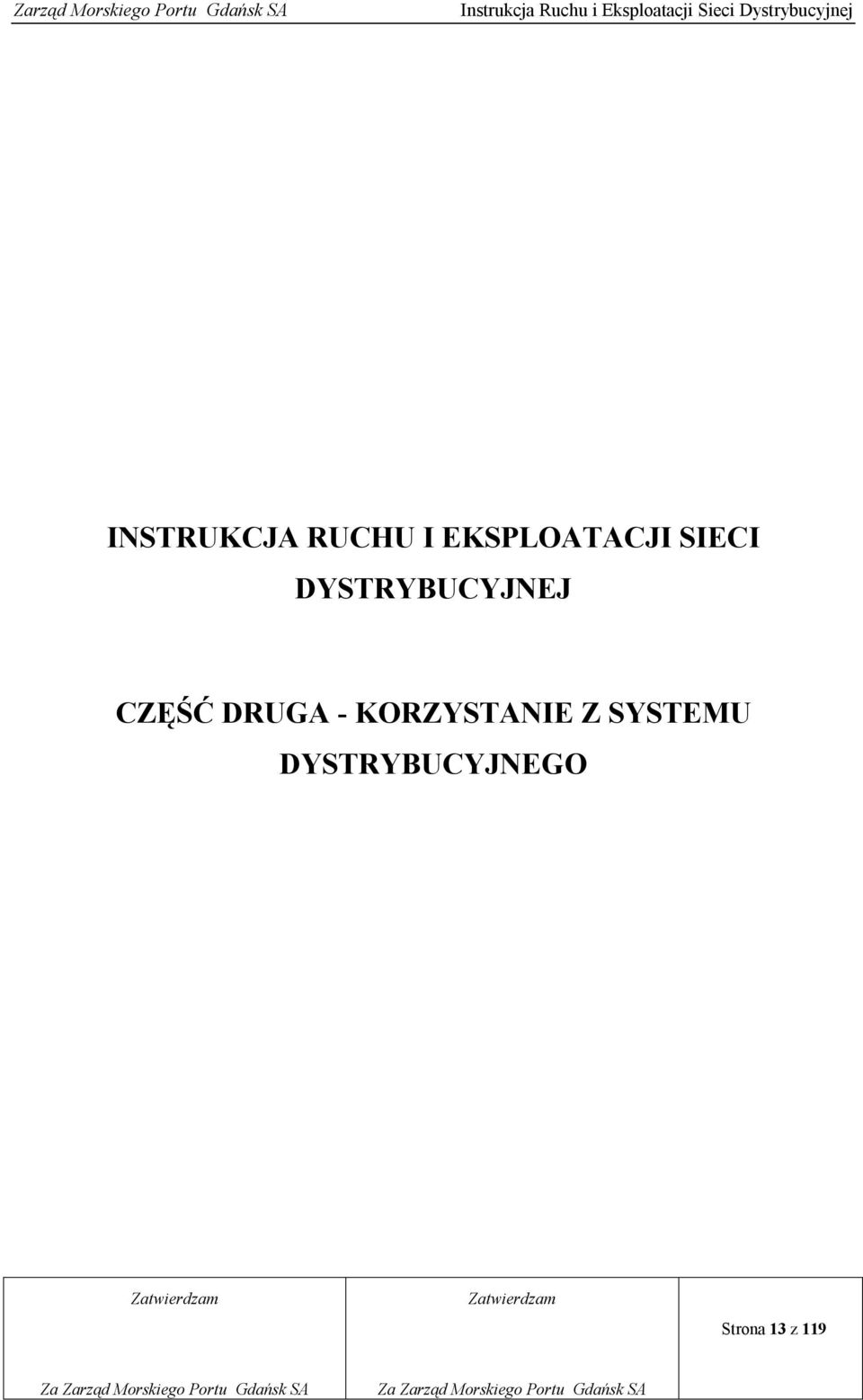 DYSTRYBUCYJNEJ CZĘŚĆ DRUGA -