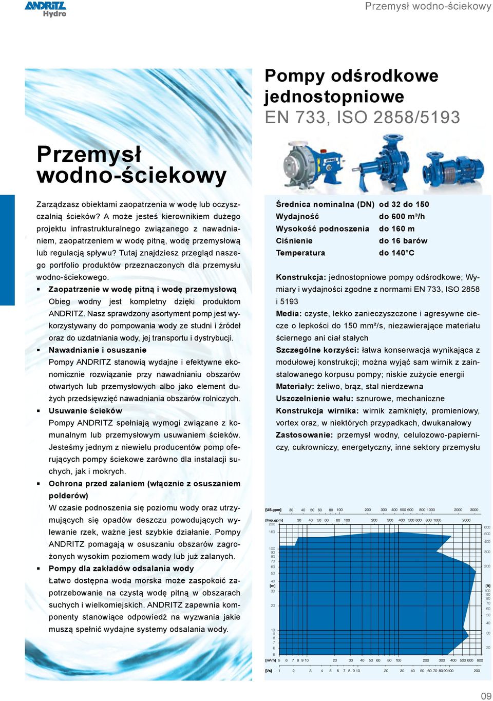 Tutaj znajdziesz przegląd naszego portfolio produktów przeznaczonych dla przemysłu wodno-ściekowego. Zaopatrzenie w wodę pitną i wodę przemysłową Obieg wodny jest kompletny dzięki produktom ANDRITZ.