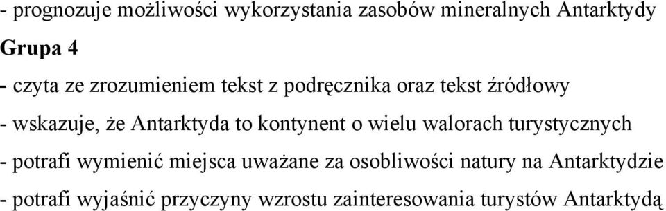 kontynent o wielu walorach turystycznych - potrafi wymienić miejsca uważane za