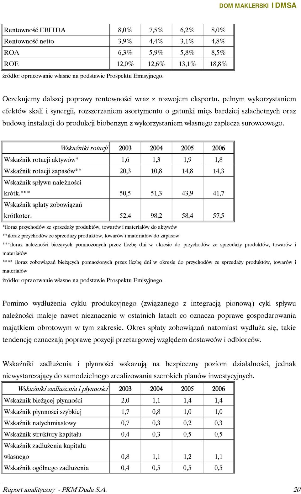 do produkcji biobenzyn z wykorzystaniem własnego zaplecza surowcowego.