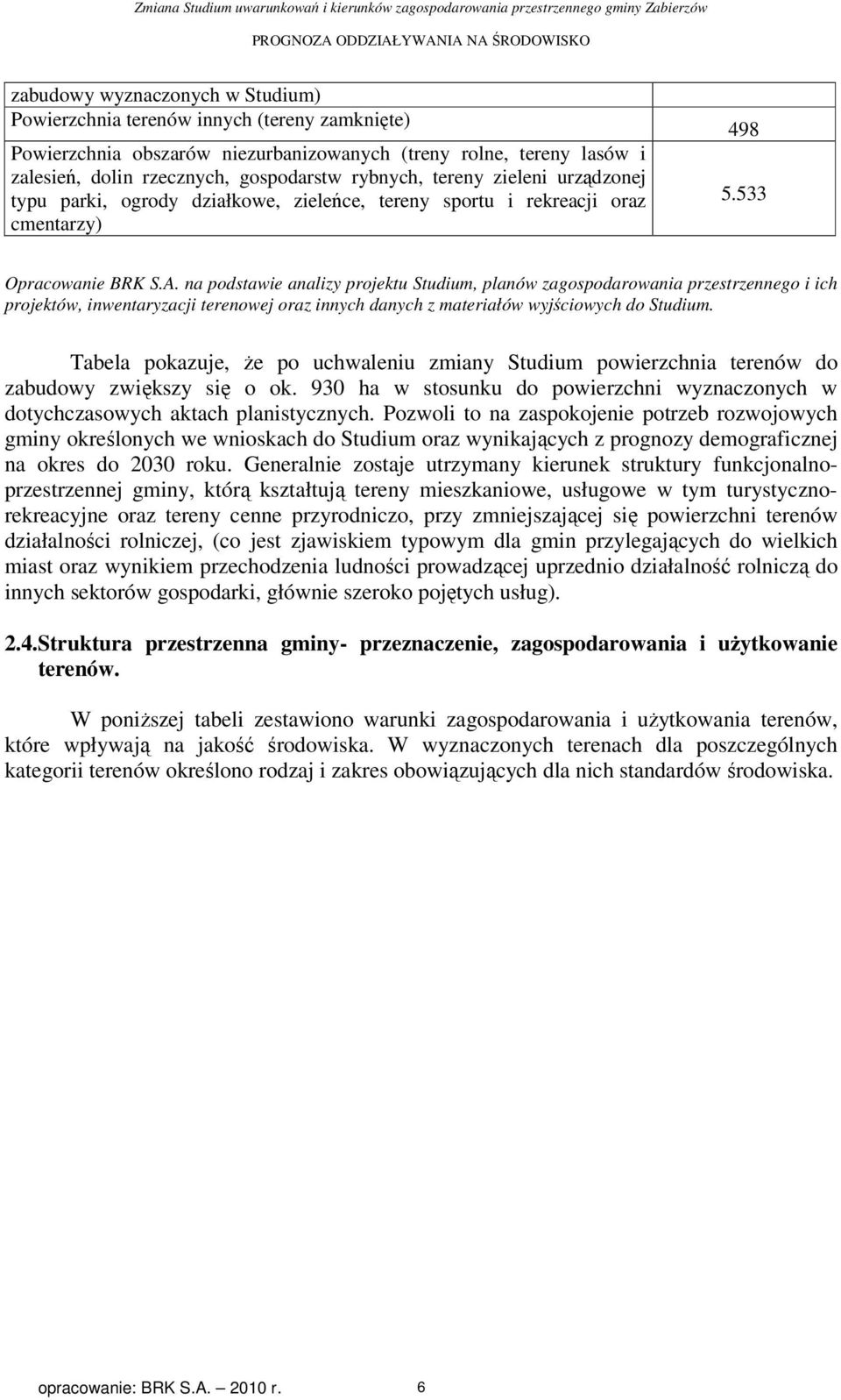 na podstawie analizy projektu Studium, planów zagospodarowania przestrzennego i ich projektów, inwentaryzacji terenowej oraz innych danych z materiałów wyjściowych do Studium.