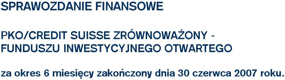 ZRÓWNOWAŻONY -