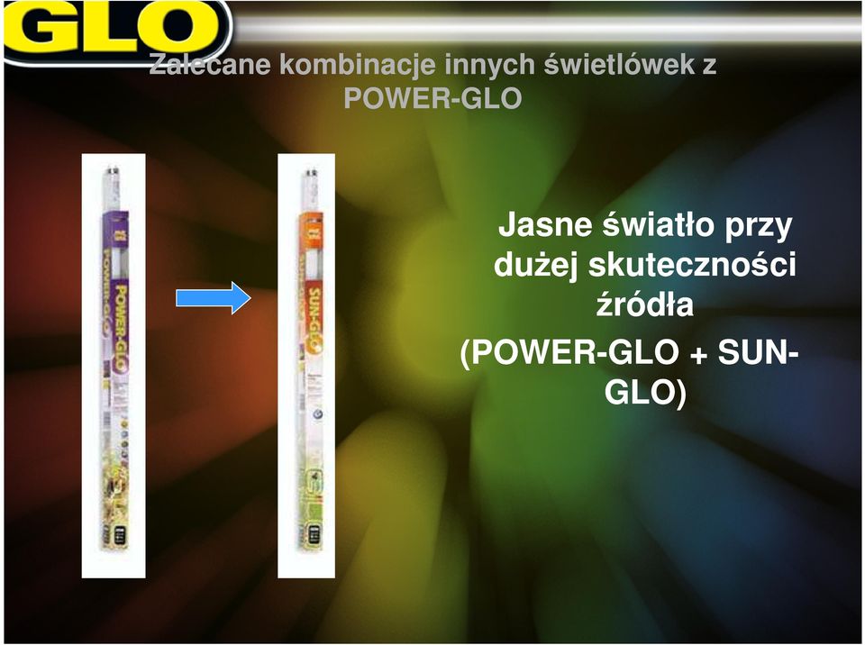 POWER-GLO Jasne światło przy dużej