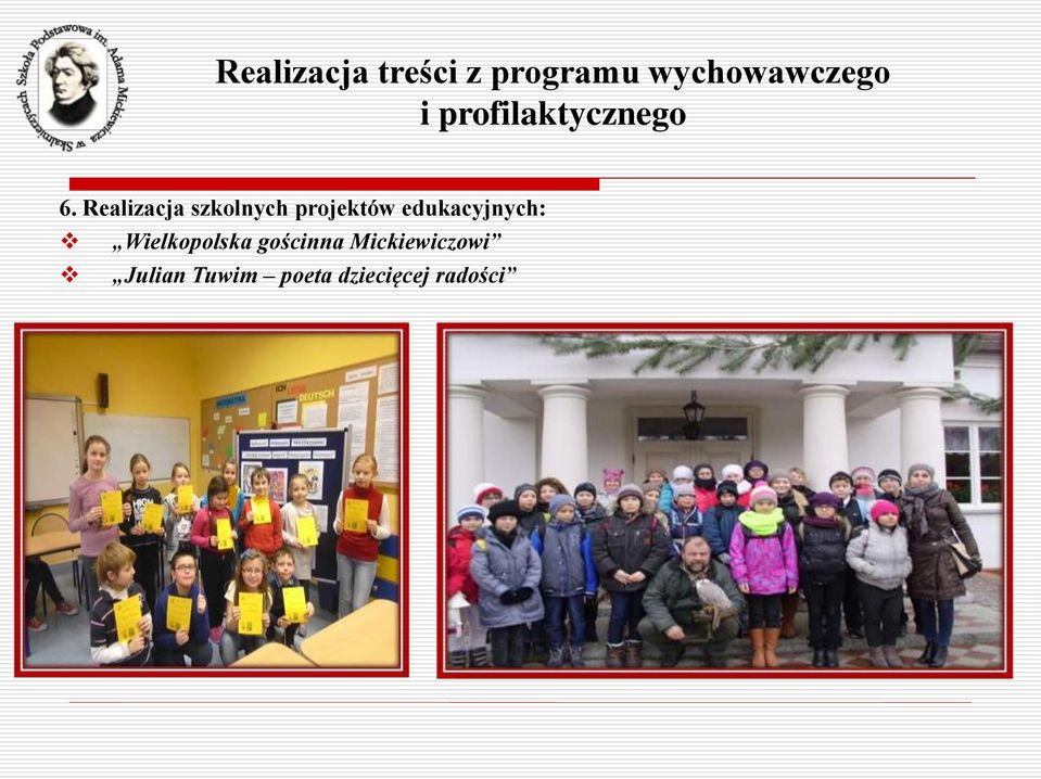 Realizacja szkolnych projektów edukacyjnych: