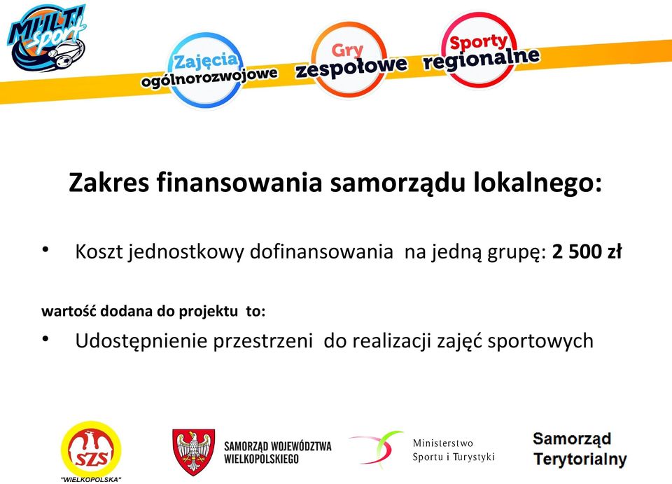 500 zł wartość dodana do projektu to: