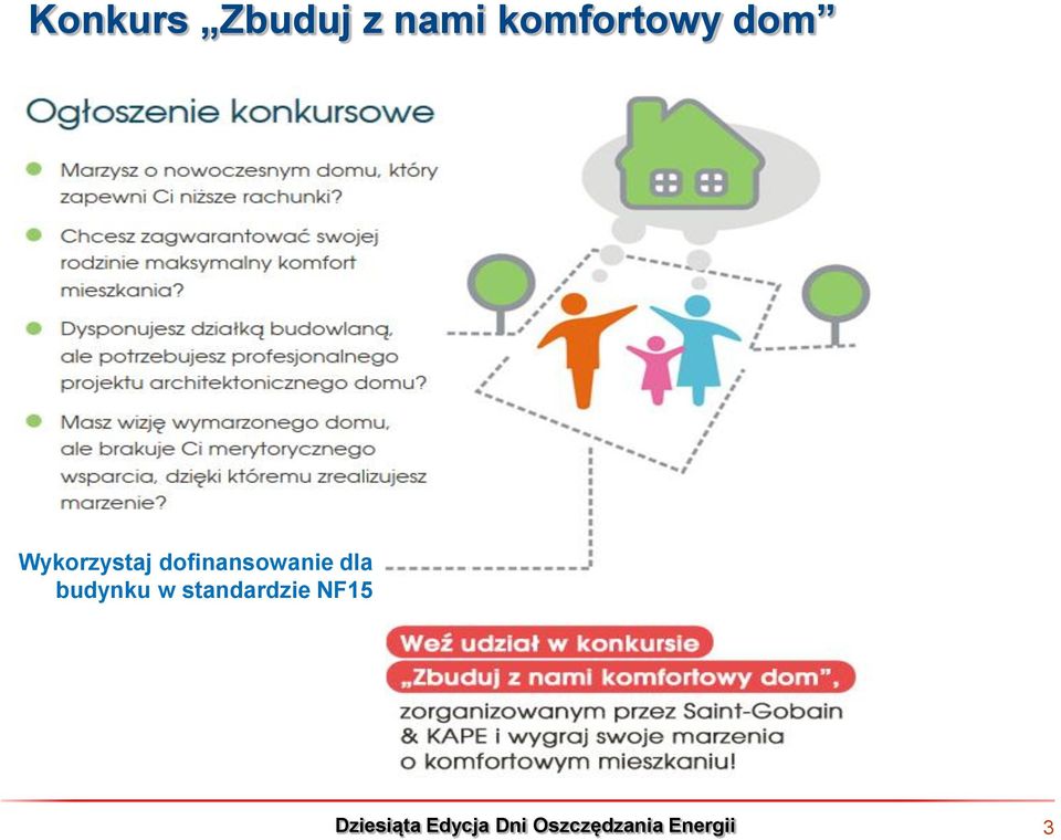 budynku w standardzie NF15