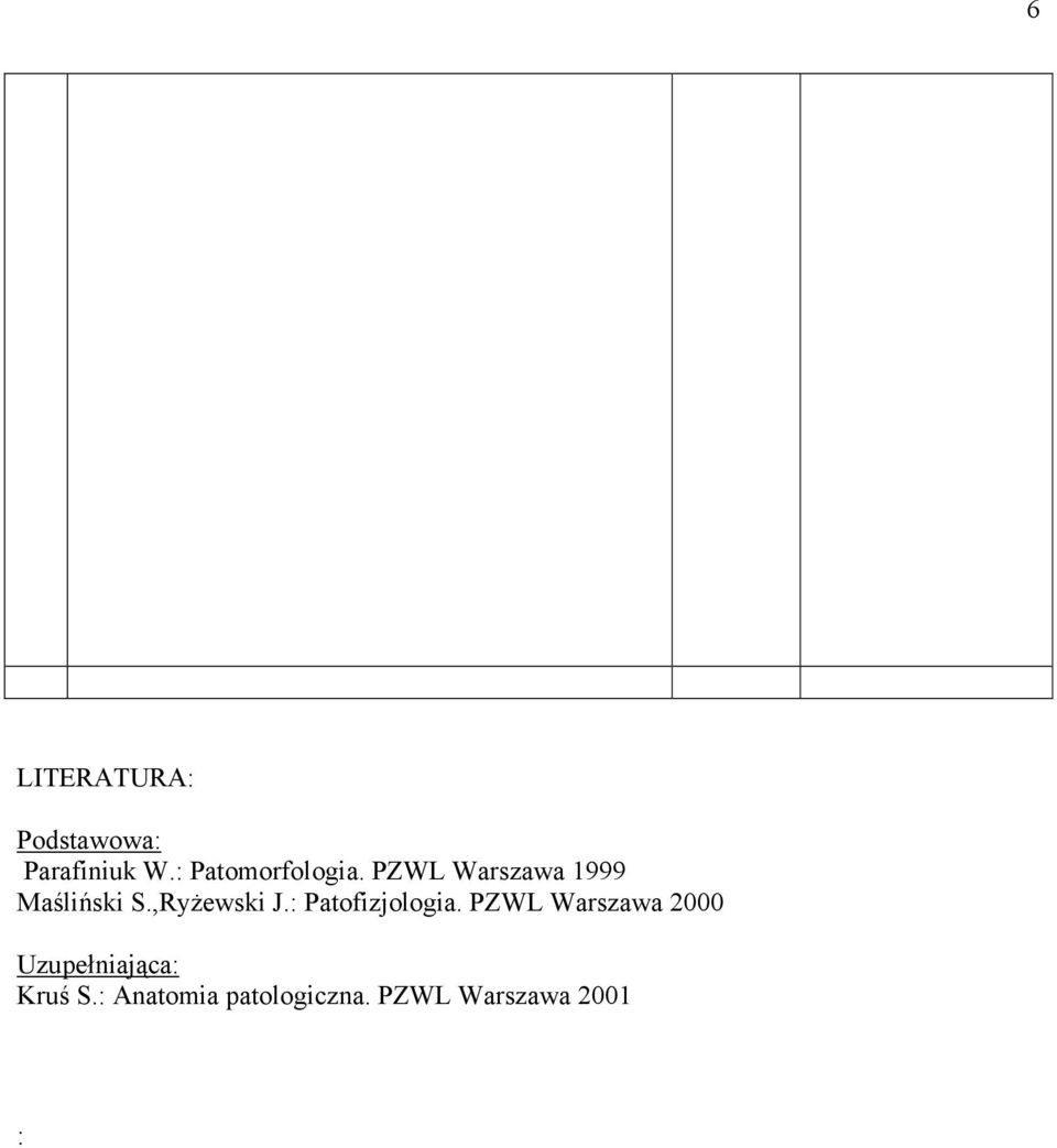 ,Ryżewski J.: Patofizjologia.