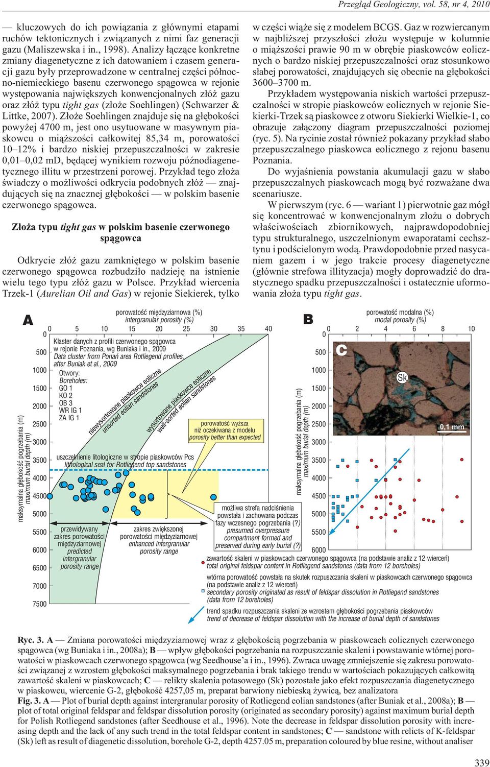 najwiêkszych konwencjonalnych z³ó gazu oraz z³ó typu tight gas (z³o e Soehlingen) (Schwarzer & Littke, 2007).