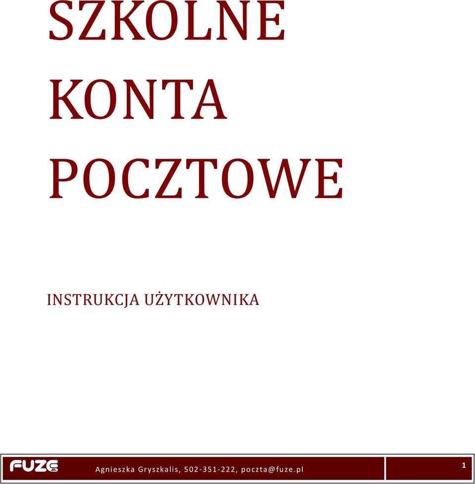 POCZTOWE