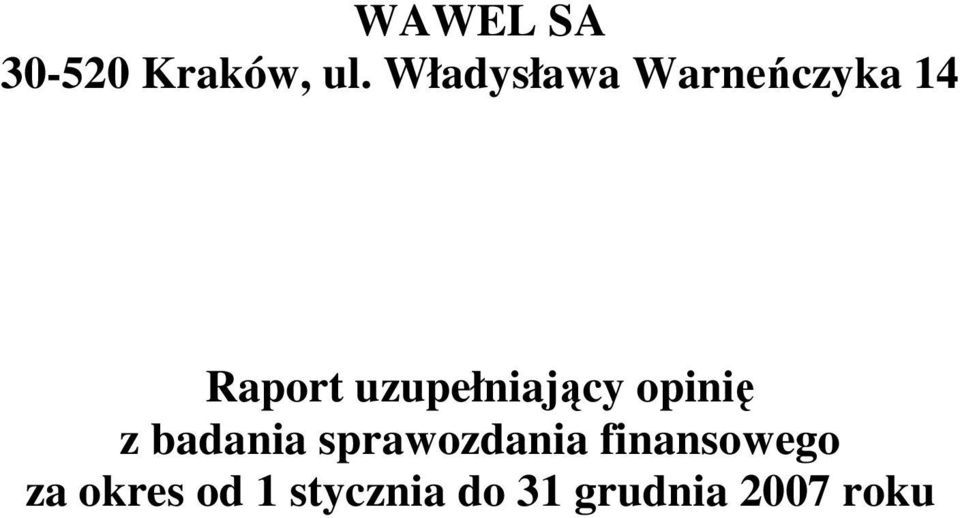 uzupełniający opinię z badania