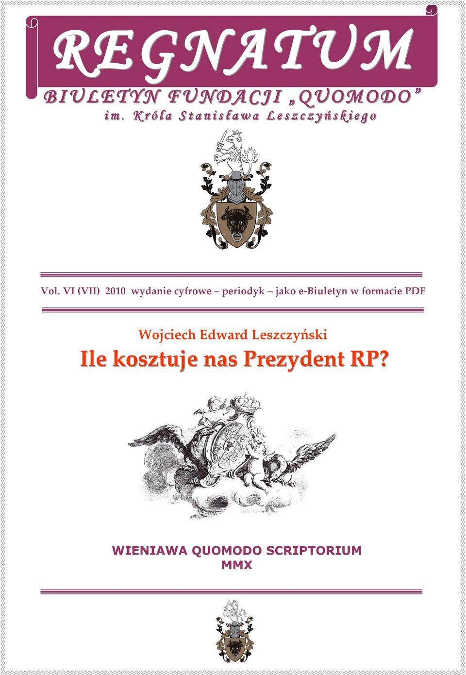 VI (VII) 2010 wydanie cyfrowe periodyk jako e-biuletyn w formacie PDF