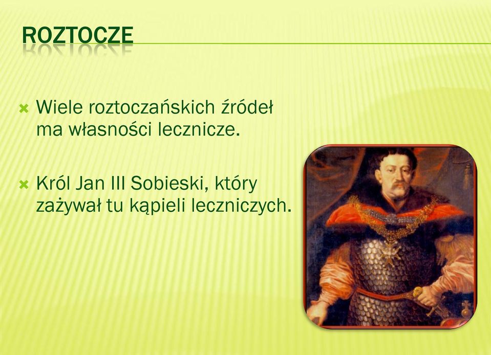 Król Jan III Sobieski, który