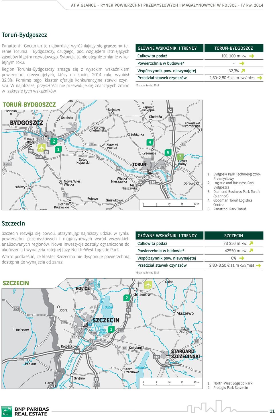 Sytuacja ta nie ulegnie zmianie w kolejnym roku. Region Torunia-Bydgoszczy zmaga się z wysokim wskaźnikiem powierzchni niewynajętych, który na koniec 0 roku wyniósł,%.