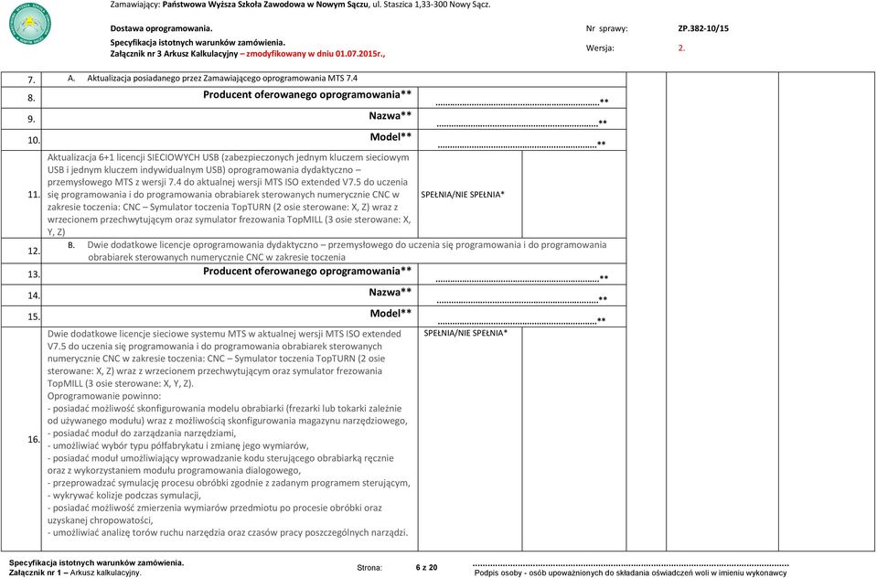 4 do aktualnej wersji MTS ISO extended V7.5 do uczenia 11.