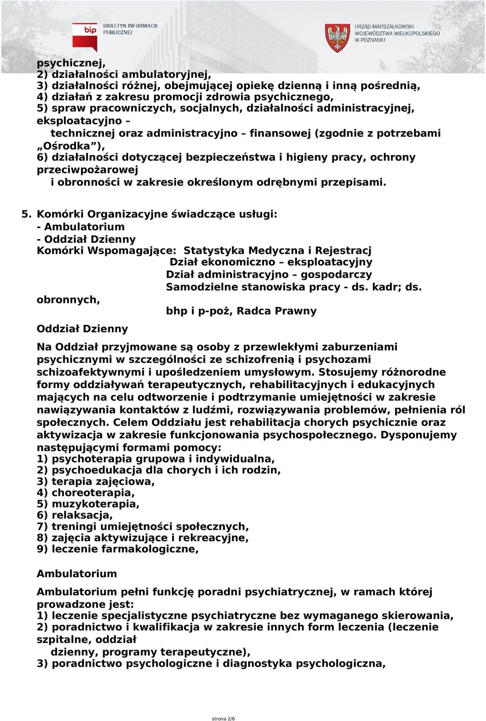 ochrony przeciwpożarowej i obronności w zakresie określonym odrębnymi przepisami. 5.