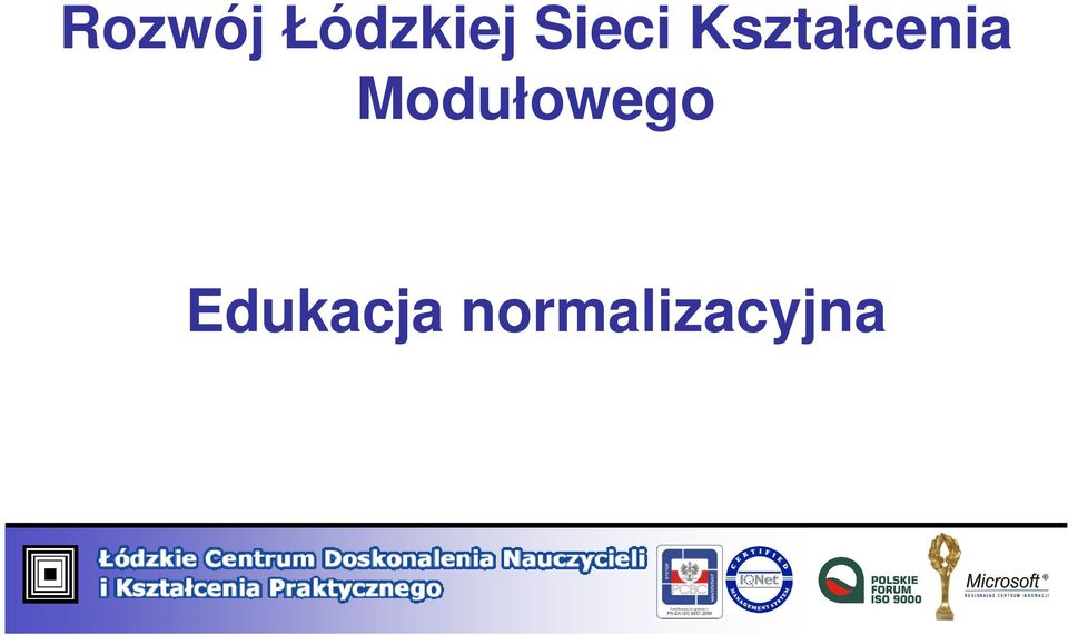 Kształcenia