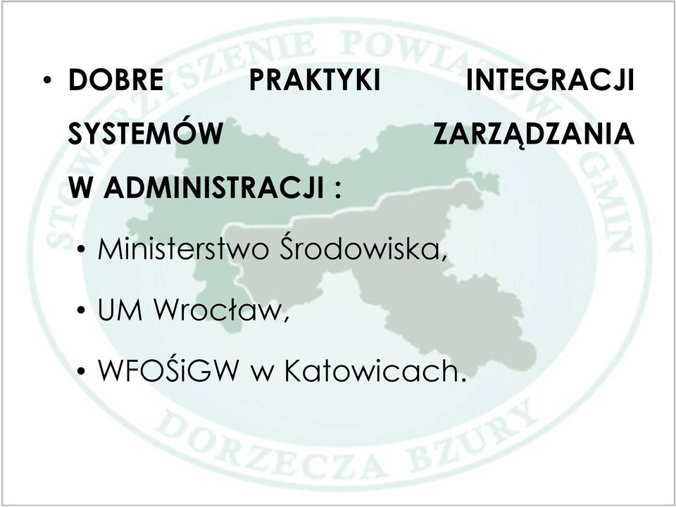 ADMINISTRACJI : Ministerstwo