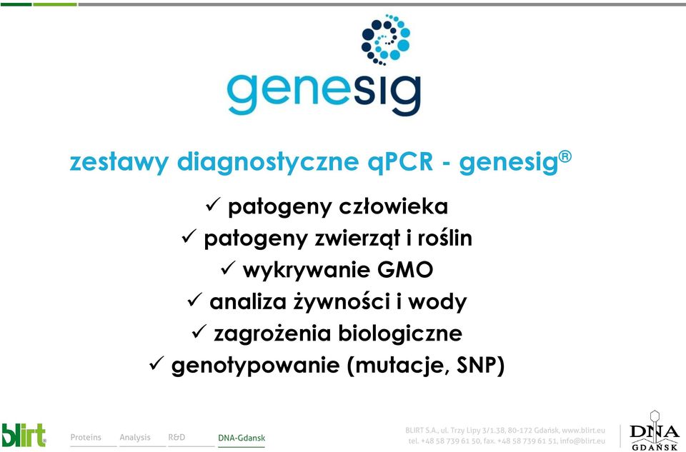 roślin wykrywanie GMO analiza żywności i