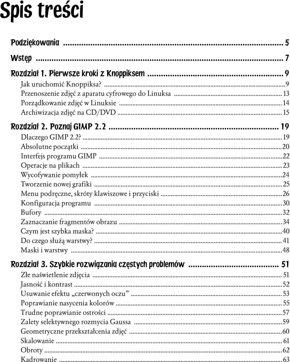 ..22 Operacje na plikach...23 Wycofywanie pomyłek...24 Tworzenie nowej grafiki...25 Menu podręczne, skróty klawiszowe i przyciski...26 Konfiguracja programu...30 Bufory.