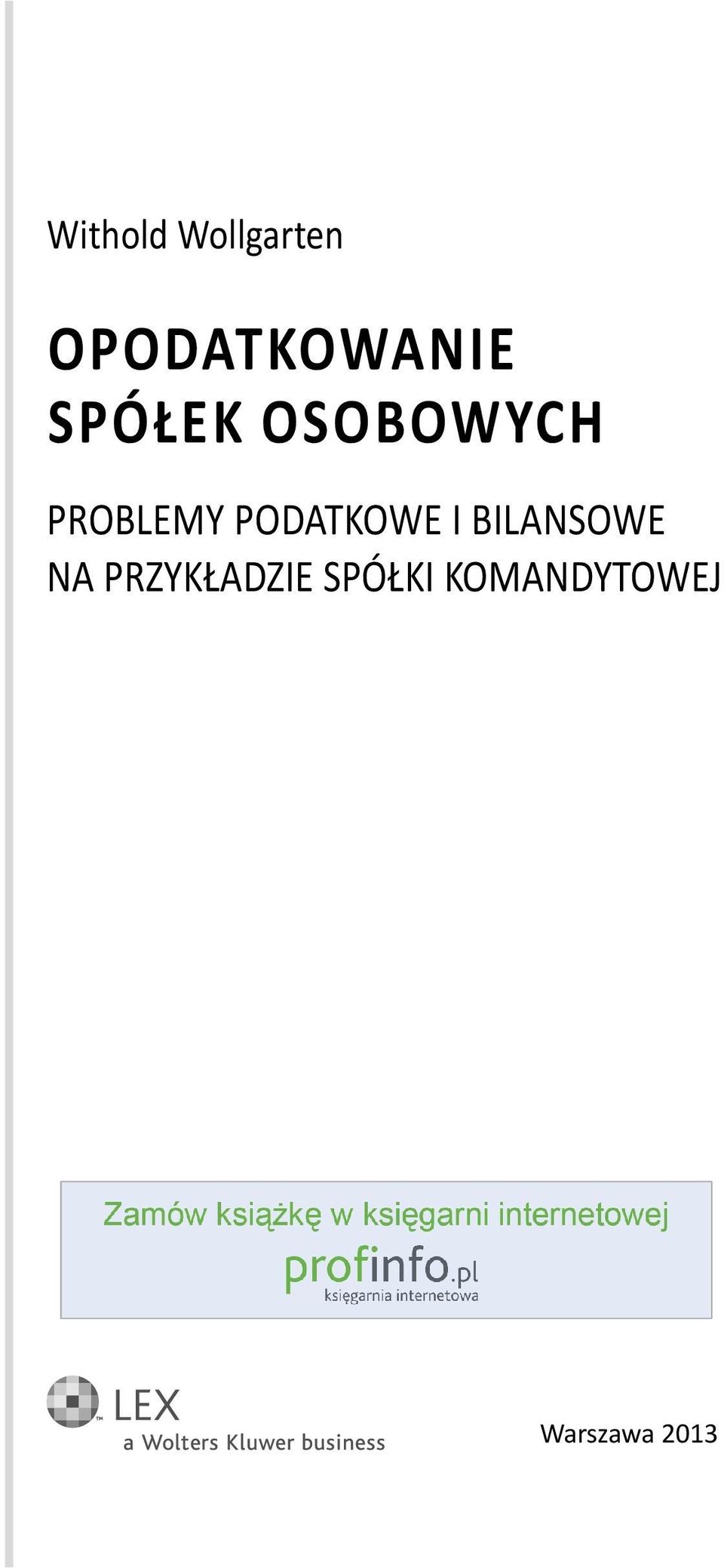 PODATKOWE I BILANSOWE NA