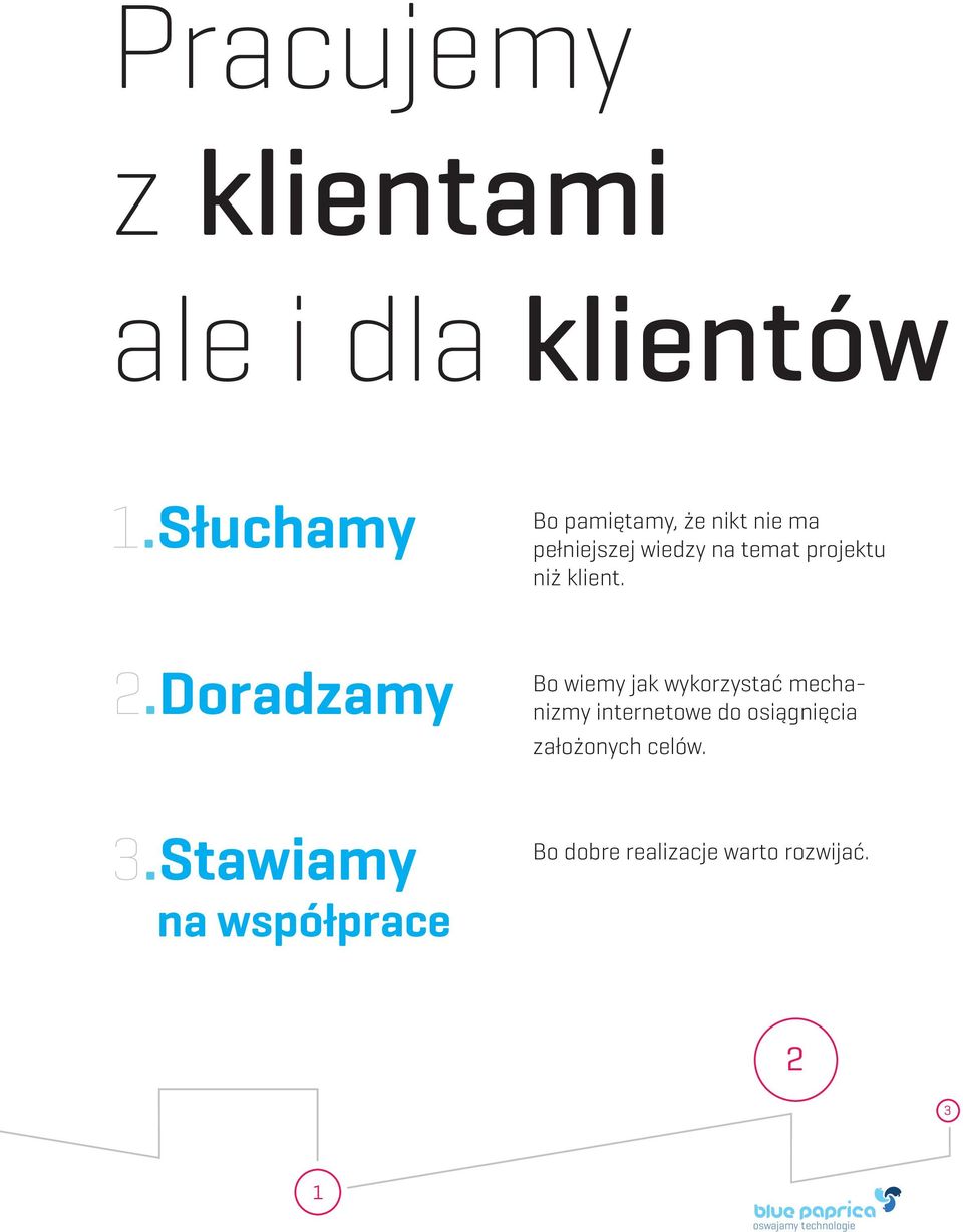 projektu niż klient.